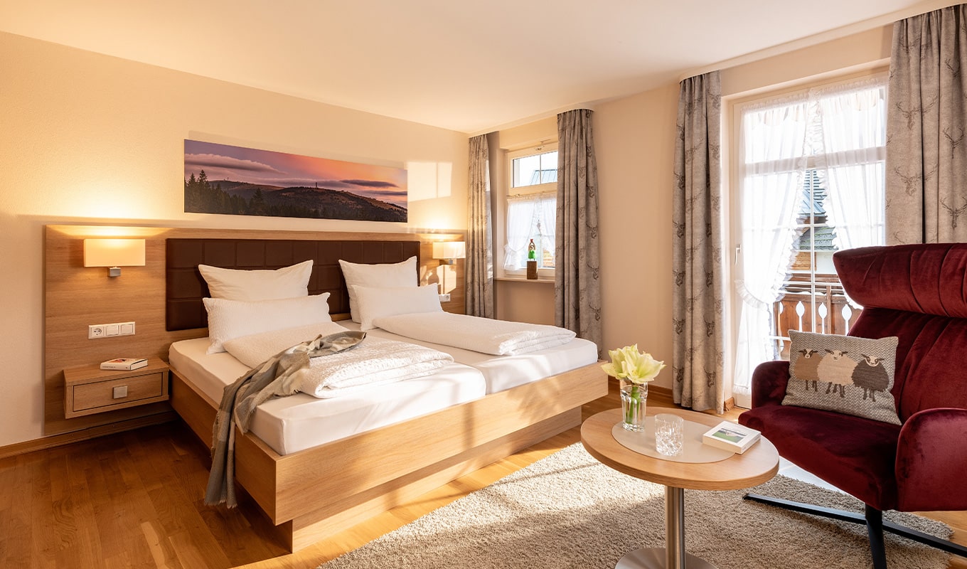 Comfort double room with balcony